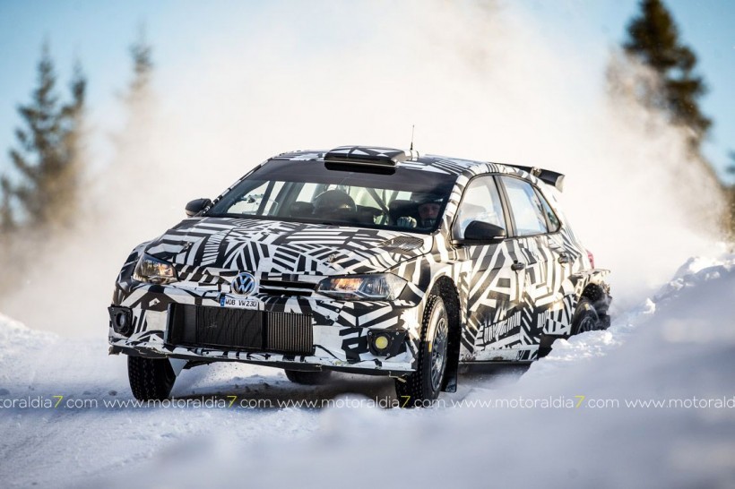 Petter Solberg con el Polo R5