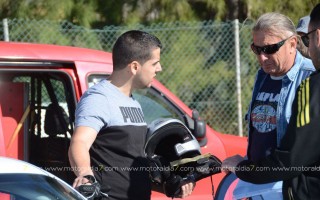 Iván Alemán ya rodó con su nuevo Porsche
