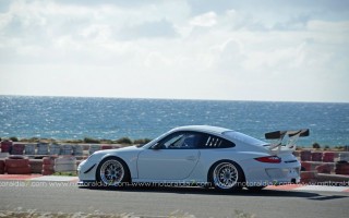 Iván Alemán ya rodó con su nuevo Porsche