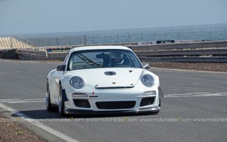 Iván Alemán ya rodó con su nuevo Porsche