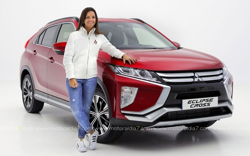  Cristina Gutiérrez ya conduce el nuevo Mitsubishi Eclipse Cross