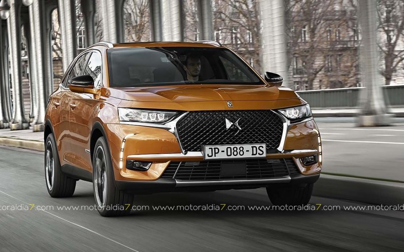 DS 7 CROSSBACK, protagonista en Paris