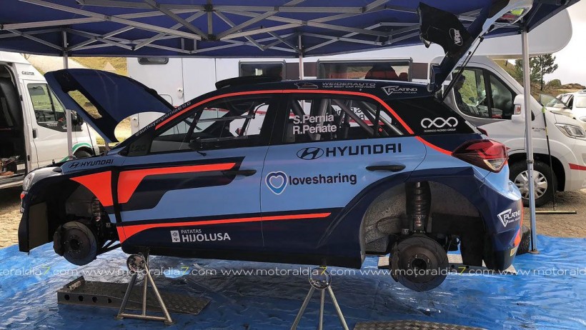 Primeras pruebas del nuevo Hyundai i20 R5