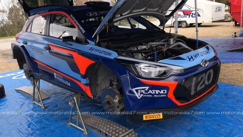 Primeras pruebas del nuevo Hyundai i20 R5