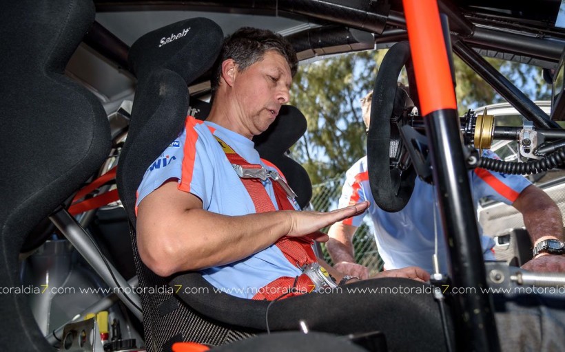 Toñi Ponce probó su Hyundai i20 R5