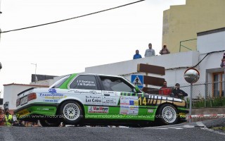 Victoria de Ponce y González, en un rally con final de infarto