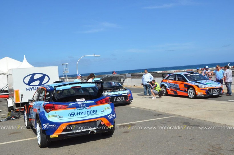 Los Hyundai i20 R5, los primeros en hacer Test 
