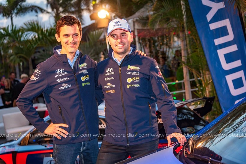 Siete Hyundai i20 R5 en el Rally Islas Canarias