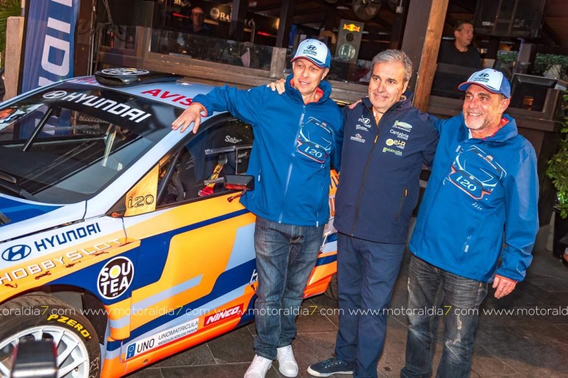 Siete Hyundai i20 R5 en el Rally Islas Canarias