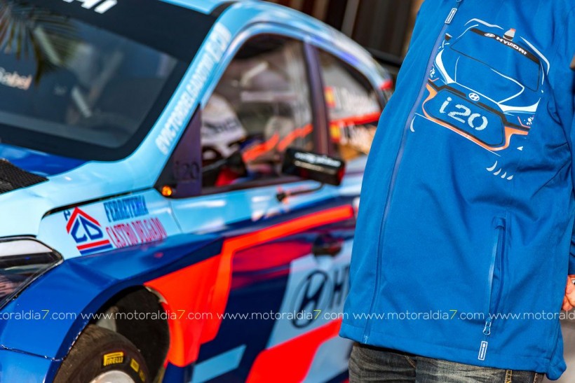 Siete Hyundai i20 R5 en el Rally Islas Canarias