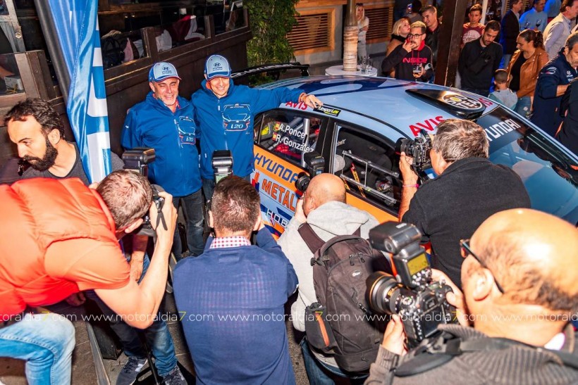 Siete Hyundai i20 R5 en el Rally Islas Canarias