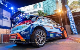 Siete Hyundai i20 R5 en el Rally Islas Canarias