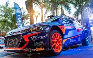 Siete Hyundai i20 R5 en el Rally Islas Canarias
