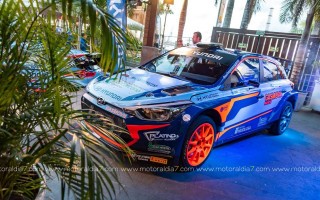 Siete Hyundai i20 R5 en el Rally Islas Canarias