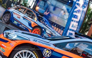 Siete Hyundai i20 R5 en el Rally Islas Canarias