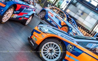 Siete Hyundai i20 R5 en el Rally Islas Canarias