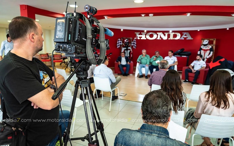 Presentada la 2ª prueba de la Copa de Canarias de Velocidad .Trofeo Honda Canarias