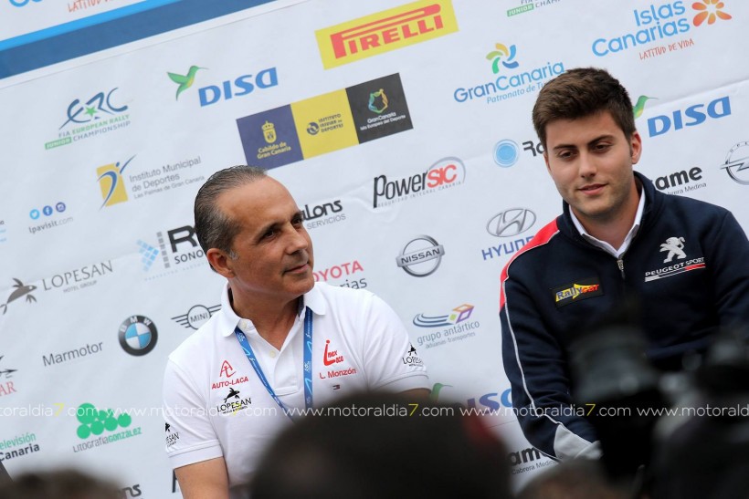 Luis Monzón saldrá primero en el Rally Islas Canarias