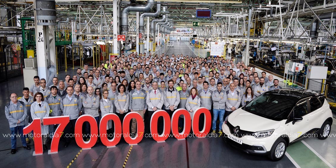 Renault España produce el vehículo 17 millones