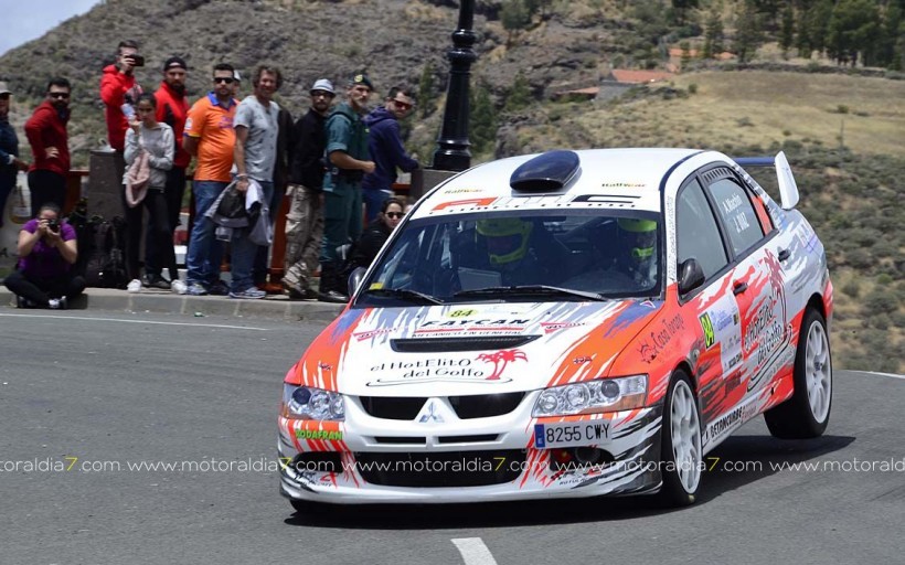 Aníbal Machín al frente del Campeonato BP de Rallys