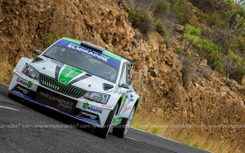 García y González con mano dura en el Rally Villa de Adeje