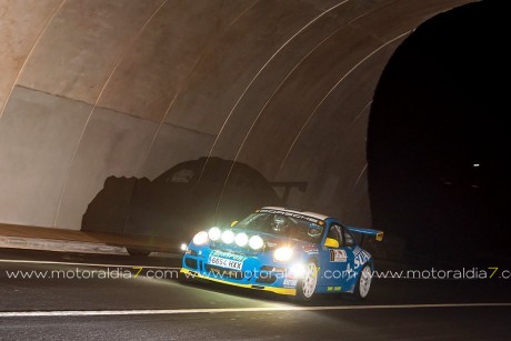 Toñín Suárez - Jorge Cedrés con el Porsche 911 mandan en Teguise