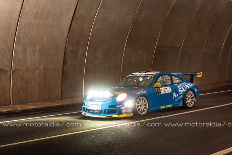 Toñín Suárez - Jorge Cedrés con el Porsche 911 mandan en Teguise