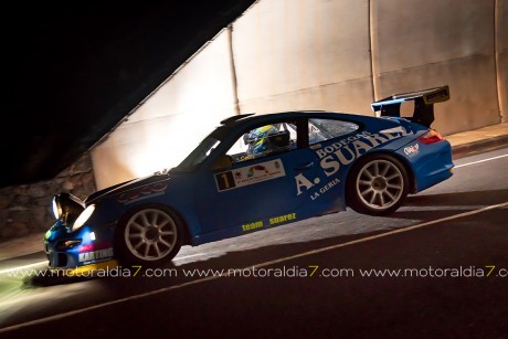 Toñín Suárez - Jorge Cedrés con el Porsche 911 mandan en Teguise
