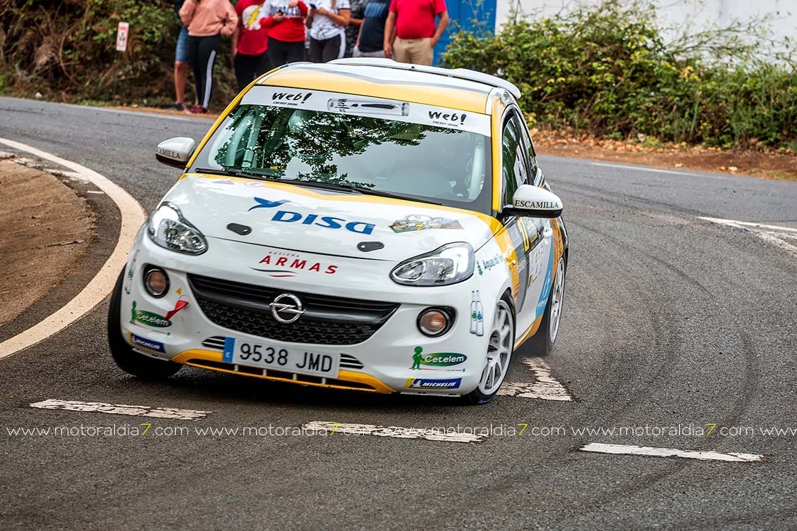 El 45º Rally Orvecame Isla de Tenerife,  quinta cita de la Copa Adam DISAmax