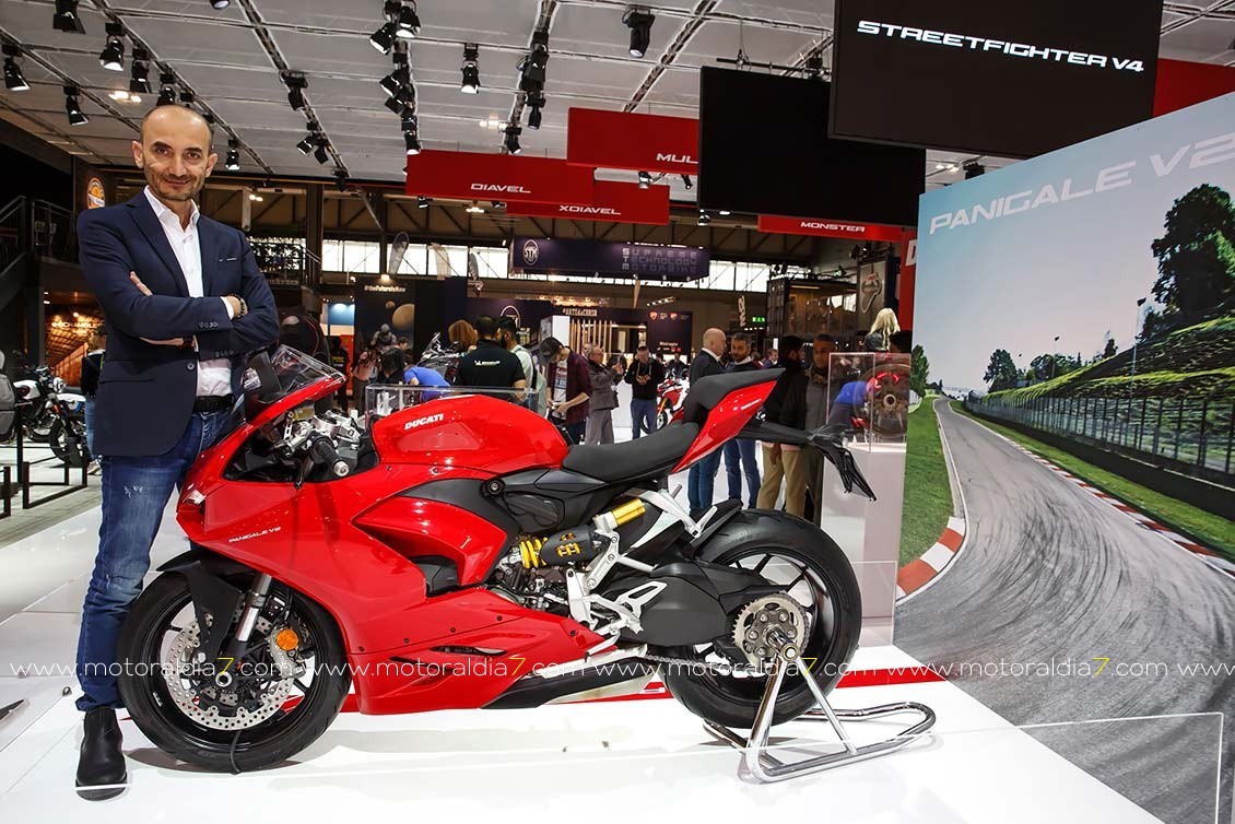 Ducati cierra el EICMA 2019 con el galardón de la ‘Moto más Bella’ para la Streetfighter V4.