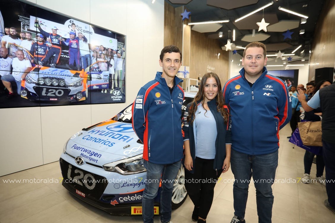 Yeray Lemes campeón del CCRA con Hyundai Canarias