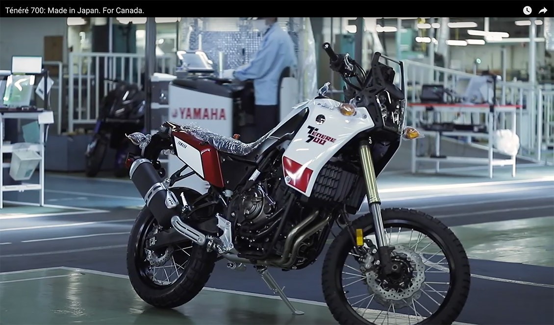 Ténéré 700 made in japan