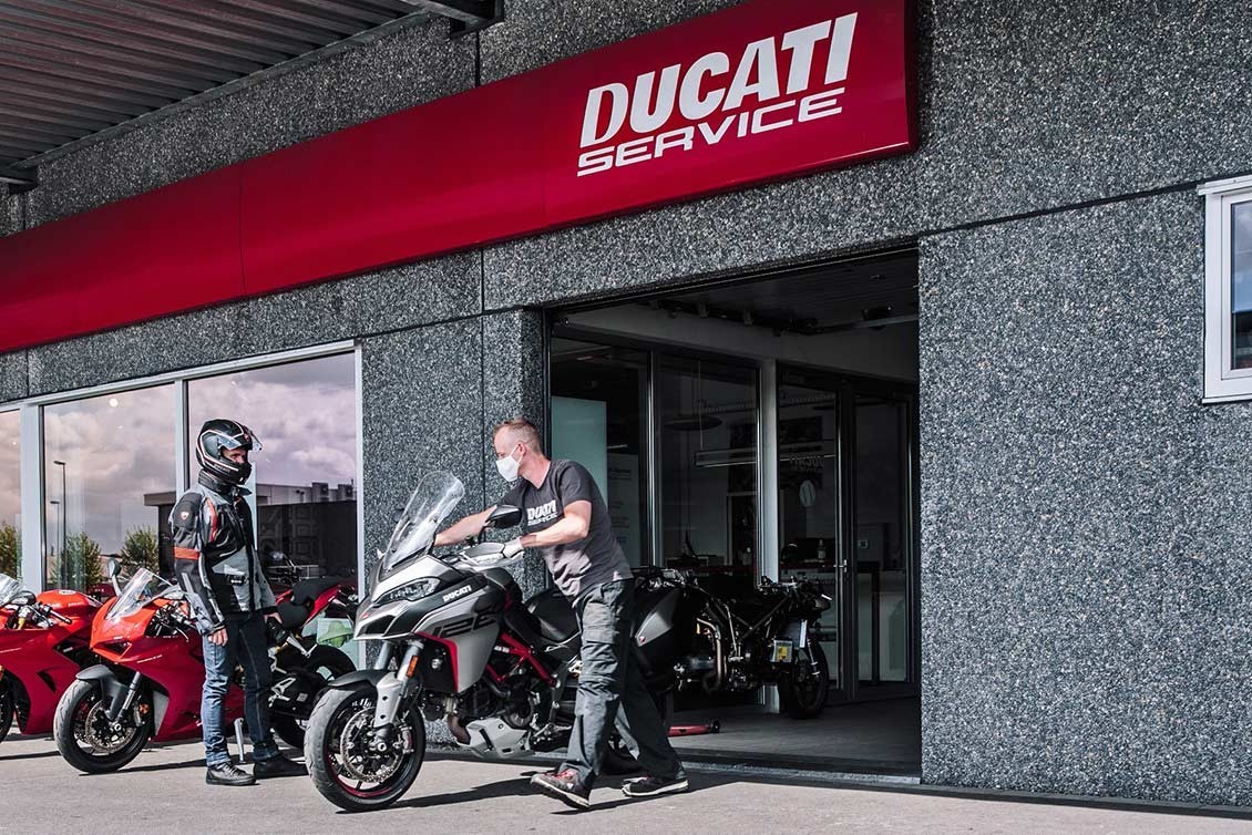 Ducati, ampliación de la garantía y actualizaciones de software gratuitas
