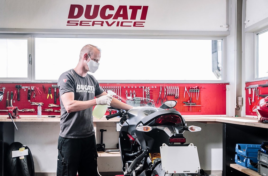 Ducati, ampliación de la garantía y actualizaciones de software gratuitas