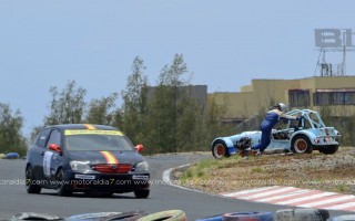 Sergio Vega, primer líder del campeonato de circuito