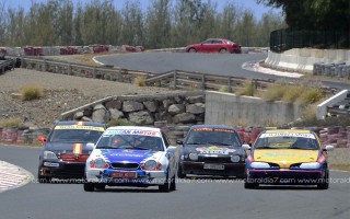 Sergio Vega, primer líder del campeonato de circuito