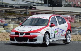 Sergio Vega, primer líder del campeonato de circuito
