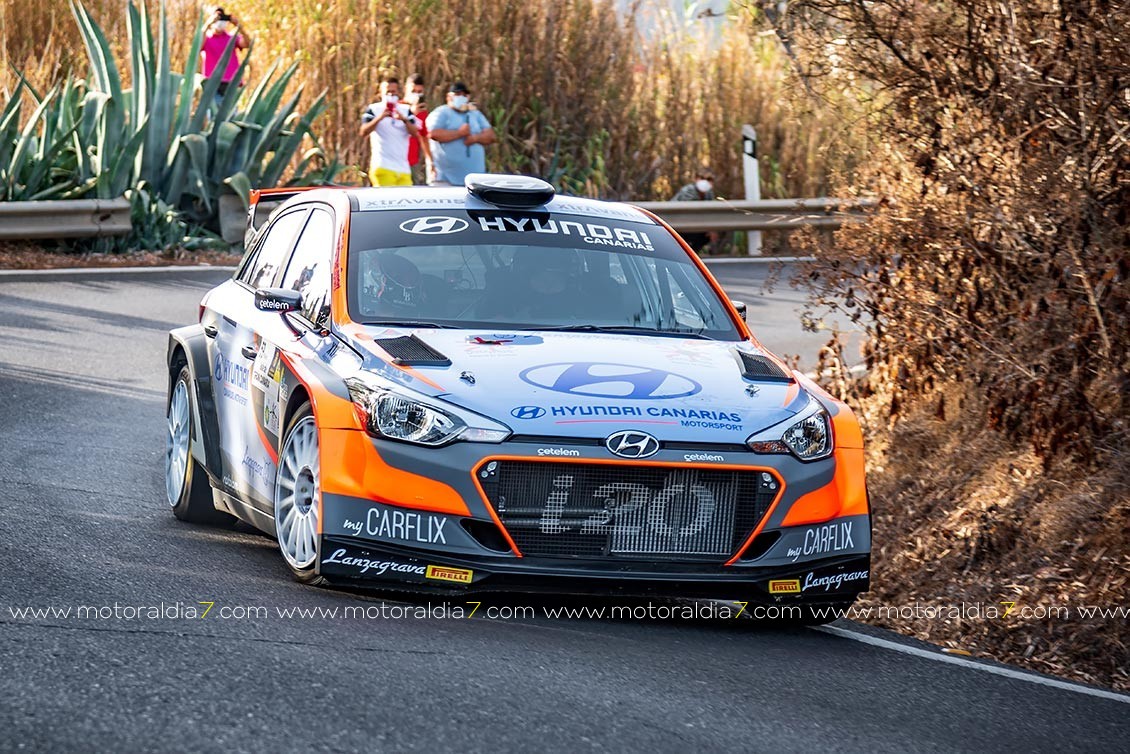 Cruz y Mujica vencen en el Rally Isla de Gran Canaria