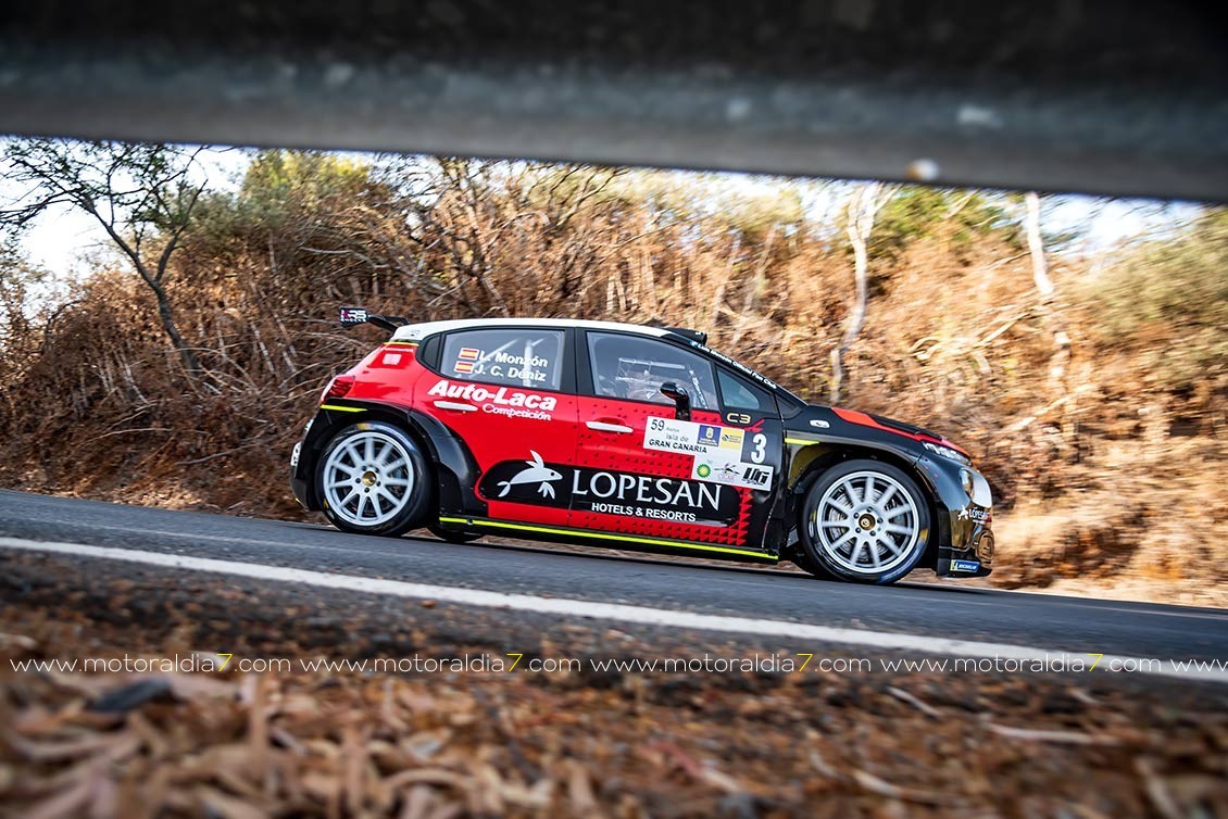 Cruz y Mujica vencen en el Rally Isla de Gran Canaria