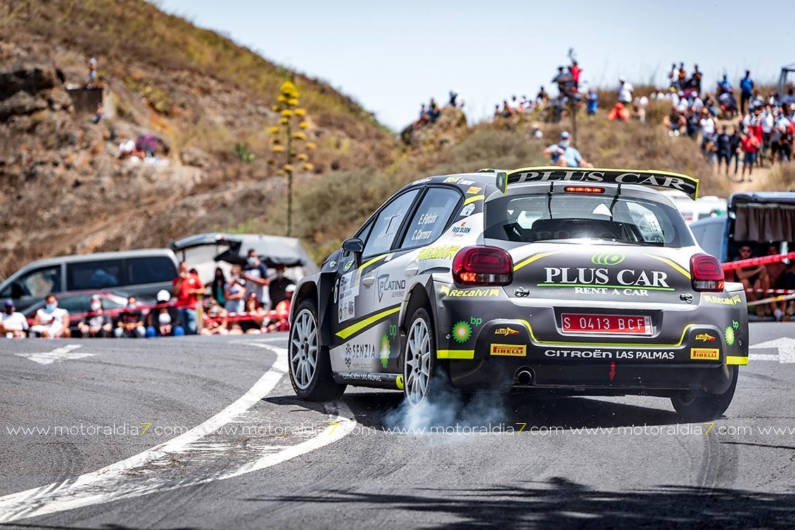 Cruz y Mujica vencen en el Rally Isla de Gran Canaria