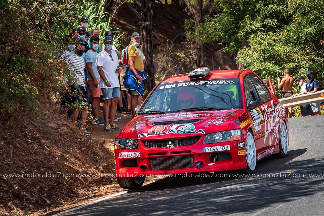 Cruz y Mujica vencen en el Rally Isla de Gran Canaria