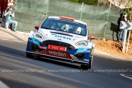 Cruz y Mujica vencen en el Rally Isla de Gran Canaria