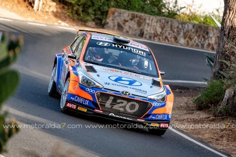 Cruz y Mujica vencen en el Rally Isla de Gran Canaria