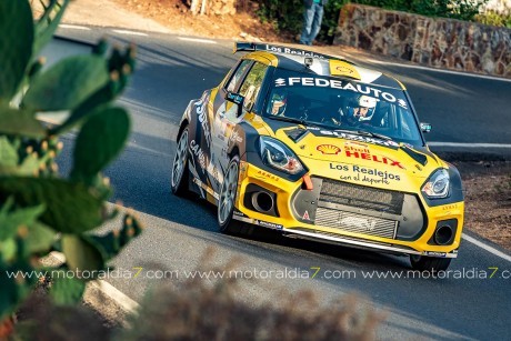 Cruz y Mujica vencen en el Rally Isla de Gran Canaria