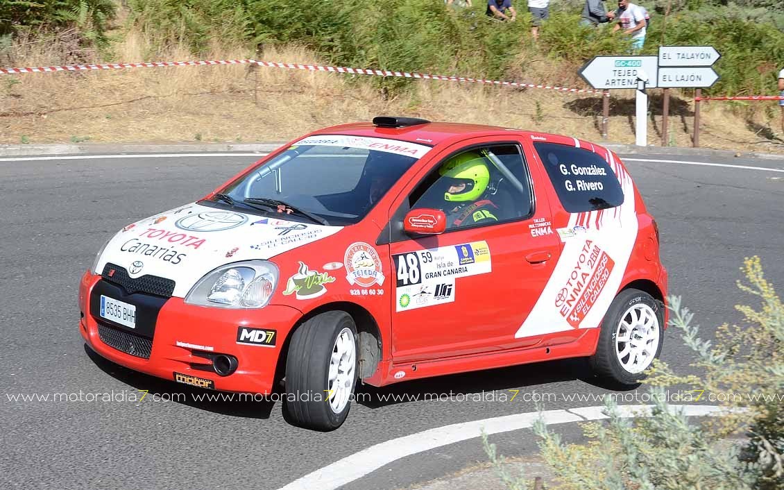 Cruz y Mujica vencen en el Rally Isla de Gran Canaria
