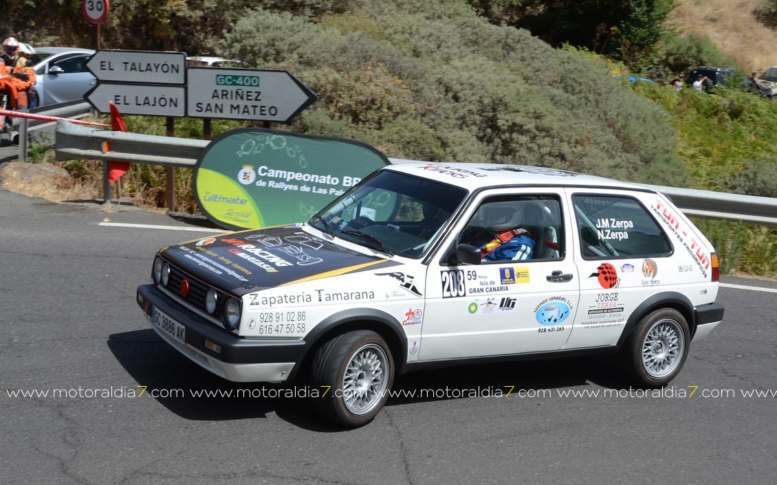 Cruz y Mujica vencen en el Rally Isla de Gran Canaria