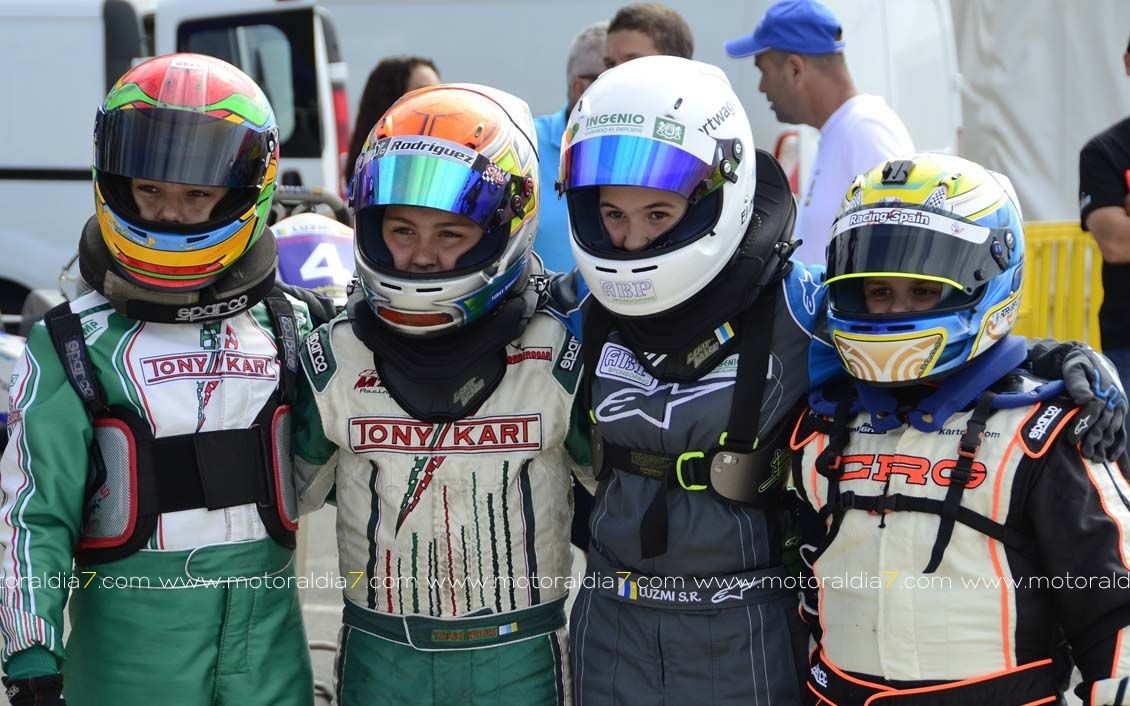 Yeray Rodríguez, Simón Medina y Diego Rodríguez, los primeros ganadores