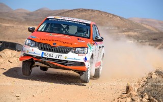 La Copa Skoda Fabia se estrenó en tierra