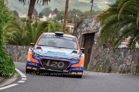 Toñi Ponce y Dani Sosa, ganan el primer rally del año