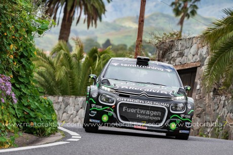 Toñi Ponce y Dani Sosa, ganan el primer rally del año